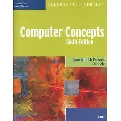COMPUTER CONCEPTS - ILLUSTRATED BRIEF, SIXTH EDITION By June Jamrich VG