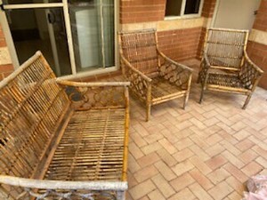 Cane outdoor lounge suite | Sofas | Gumtree Australia Perth City Area