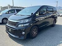 Toyota vellfire golden eyes black japanese import 7 seater 2013 only 45k miles
