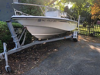 1999 Edgewater 15' Center Console & Trailer - South Carolina