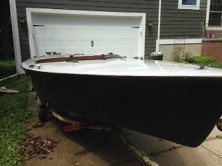 Lightning class sailboat #9596
