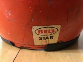 1975 VINTAGE BELL STAR D.O.T. HELMET-RARE