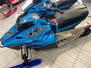 2020 SNO SCOOT ES BY YAMAHA / YOUTH / 192cc / JET STREAM BLUE OR HIGH VIS ORANGE