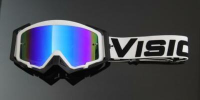 Flow Vision Rythem  Motocross Goggle: White/Black