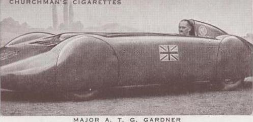1939 Churchman's Kings of Speed - Goldie Gardner #13