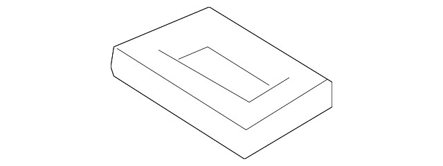 Genuine Ford Bezel MB5Z-78624A08-BC