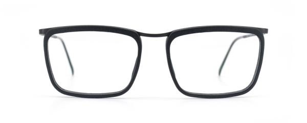 Lunettes Götti Switzerland CILLIAN SLBASH hommes femmes titane ovale argent noir