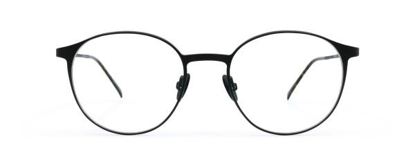 Götti Switzerland LEACH BLKM Herren Damen Brille Titan Rund Schwarz