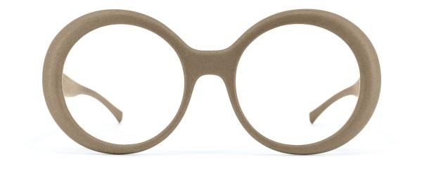 Götti Dimension IVON SAND Mens Womens Eyeglasses Polyamide Oval Brown