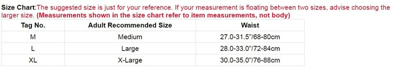 Boxer Brief Size Chart