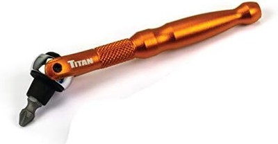11212 4-1/8-Inch Flex-Head Offset Micro Ratcheting Bit Driver and Bit Set