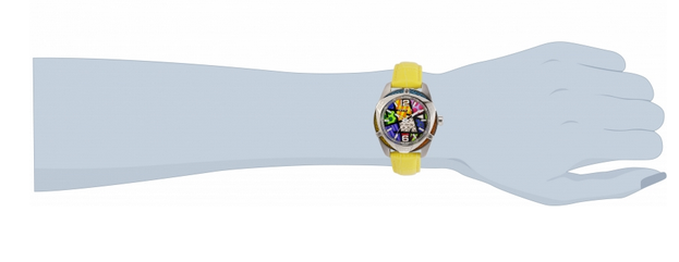Pre-owned Invicta Britto  38mm Quartz Watch Set W/5 Leather Straps :silverstone