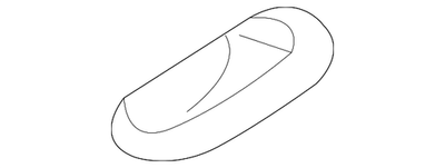 Genuine Mitsubishi Antenna Base 8723A491