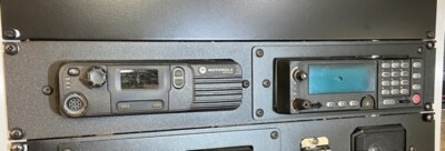 19'' Rack Mount Panel: Motorola XPR/DM  + Radio Combination - Choose your model