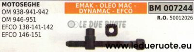 50012026 Chain Tensioner Chainsaw DYNAMAC EFCO OLEOMAC 938 941 942 946 951