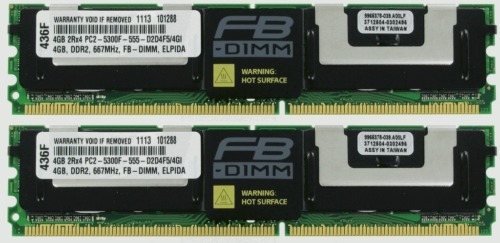 SAMSUNG 1GB 2Rx8 PC2-5300F-555-11-B0 SERVER MEMORY FULLY