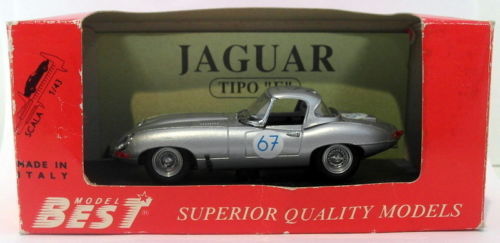 1:43 BEST Jaguar E-Type Lightweight #15 24H Le Mans 1963