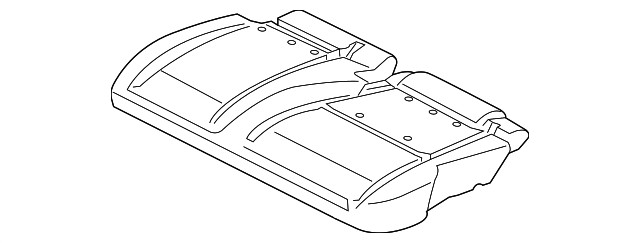 Genuine Ford Seat Cushion Pad CJ5Z-7863841-C