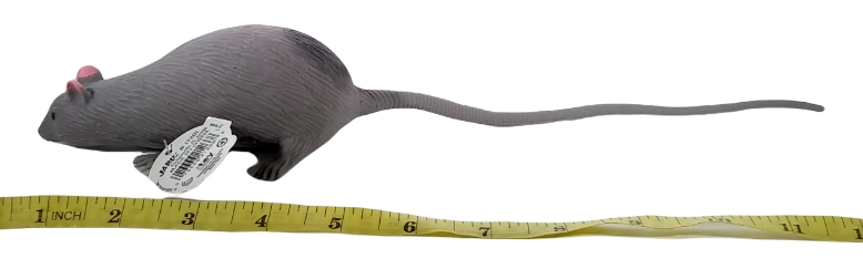 Rat Life-Like Imperial Squishy Creature Stretchable Ja-Ru Rodent Figure Jaru Toy