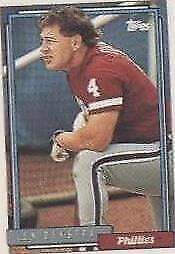 1992 Topps Micro - Lenny Dykstra #200
