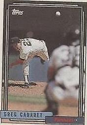 1992 Topps Micro - Greg Cadaret #18