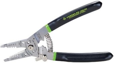 Hand Tools Stainless Steel Wire Stripper Pro (1950-SS), 10-18AWG, Color