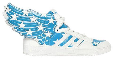 Size 9.5 - adidas Jeremy Scott x Wings 2.0 Stars and Stripes Size 9.5 - adidas Jeremy Scott x Wings 2.0 Stars and Stripes