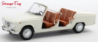 Matrix Alfa Romeo Giulia Torpedo Colli Open White 1965 1/43 Scale - Picture 1 of 1