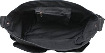 ARMYU Black Original Heavyweight Cotton Canvas Classic Heavyweight Military M...