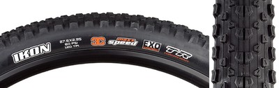 Maxxis Ikon 3C/EXO/TR Tire Max Ikon 27.5x2.35 Bk Fold/120 3c/exo/tr