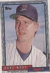 1992 Topps Micro - David West #442