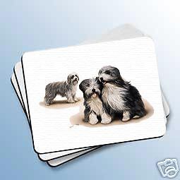 BEARDED COLLIE Dog Computer MOUSE PAD Mousepad New