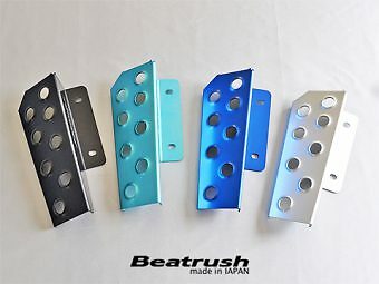 LAILE BEATRUSH DRIVER'S FOOTREST BLACK FOR 86 ZN6 SUBARU BRZ ZC6 S46400DRK