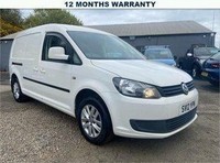 2012 Volkswagen Caddy Maxi 1.6 TDi C20 Maxi Match Panel Van 5dr Diesel DSG FWD (