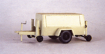 Custom Finishing 7024 Hy-Rail 160 PSI Air Compressor Trailer HO MIB