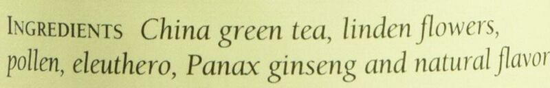The Republic of Tea Honey Ginseng Green Tea, Caffeinated (50 Tea Bags)