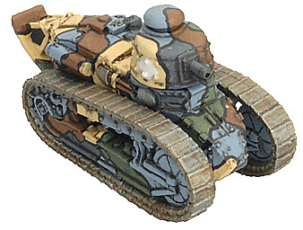Пламя войны Французский танк FT-17 времен Великой Отечественной войны GFR005