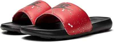 Men's Nike Victori One Benassi Slide Sandal Black/White
