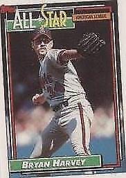 1992 Topps Micro - Bryan Harvey #407