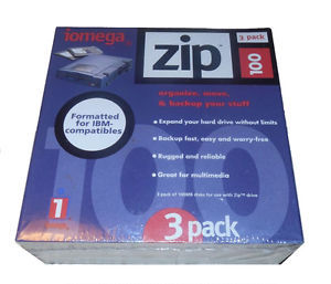 Iomega Blank Floppy, Zip and Jaz Disk