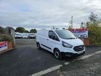 2020 ON 70 PLATE FORD TRANSIT CUSTOM 300 LEADER TDCI SWB DIESEL VAN 65K ULEZ 
