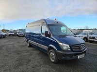 2018 ON 18 PLATE MERCEDES BENZ SPRINTER 516CDI TWIN WHEEL LWB ULEZ FREE ZONE
