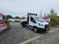 2021 ON 21 PLATE FORD TRANSIT 350 LEADER TDCI 130BHP TRW RWD DIESEL TIPPER ULEZ