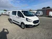  2020 ON 70 PLATE FORD TRANSIT CUSTOM 280 LEADER 5 SEATER CREW VAN 89K ULEZ FREE