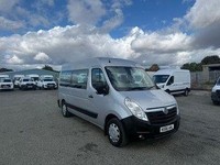 2016 ON 66 PLATE VAUXHALL MOVANO F3500 L2H2 MWB 2300CC 145BHP MINI BUS 78K ULEZ 