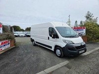 2016 ON 66 PLATE CITROEN RELAY 35 L3H2 LWB 130BHP DIESEL VAN 49K ULEZ FREE ZONE