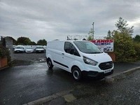 2020 ON 20 PLATE FORD TRANSIT CUSTOM 300 LEADER TDCI SWB DIESEL VAN ULEZ FREE