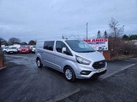 2020 ON 70 PLATE FORD TRANSIT CUSTOM 300 LIMITED CREW VAN ULEZ FREE ZONE