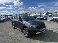 2021 ON 70 PLATE FORD RANGER WILDTRACK TDCI 210BHP AUTO DOUBLE CAB PICK UP ULEZ