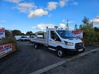 2023 ON 23 PLATE FORD TRANSIT 350LEADER 130BHP TDCI RWD LWB DROPSIDE PICKUP ULEZ